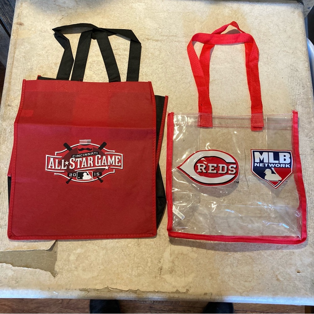 MLB Cincinnati Reds Shopping Bag Bundle